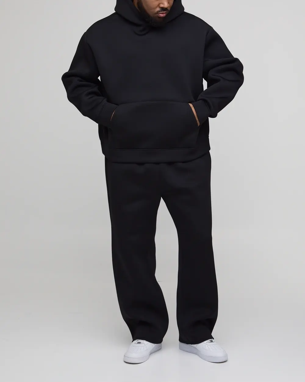 Oversized fit custom tracksuit for streetwear brands