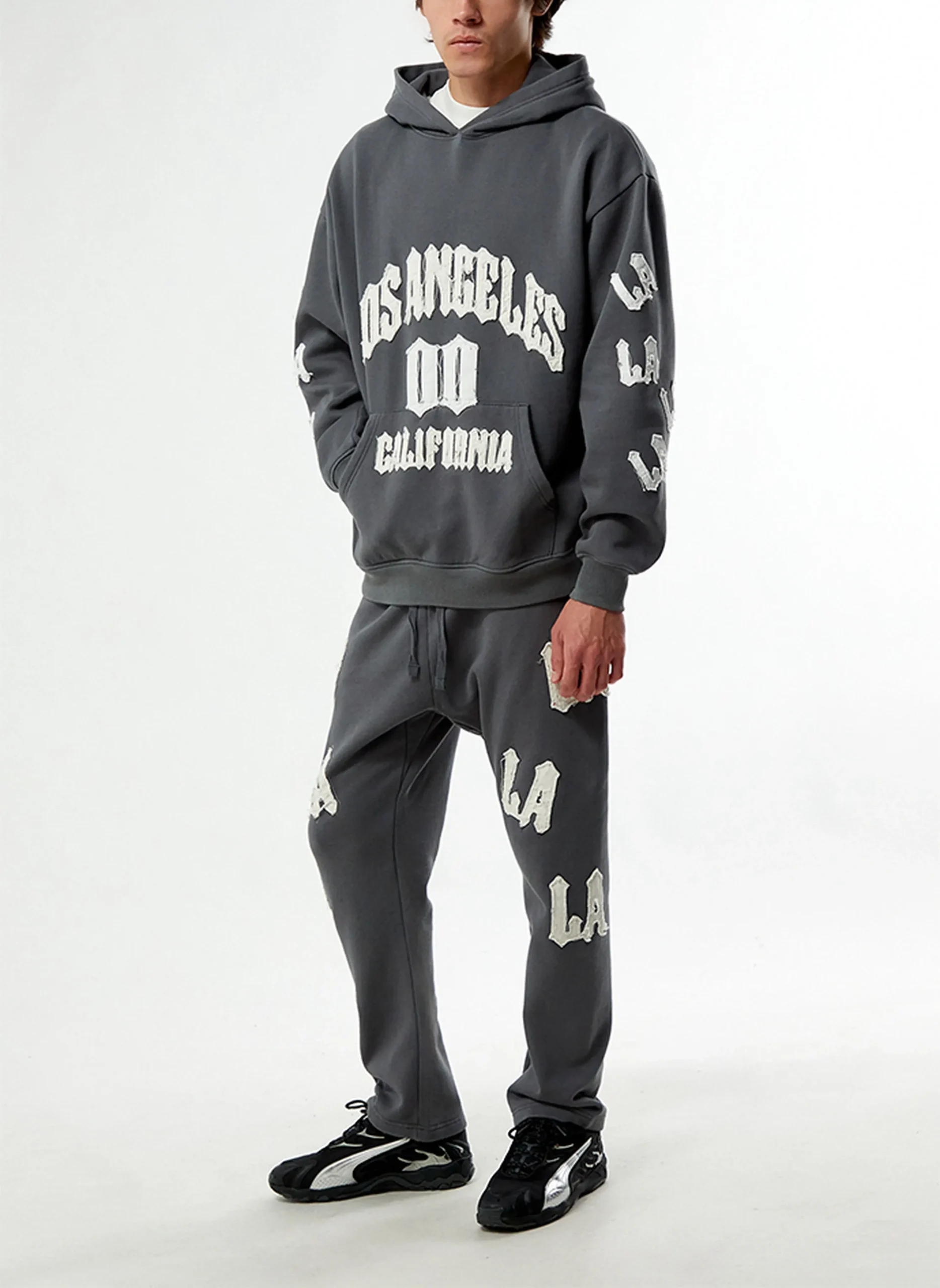 Regular fit custom tracksuit for private label brands
