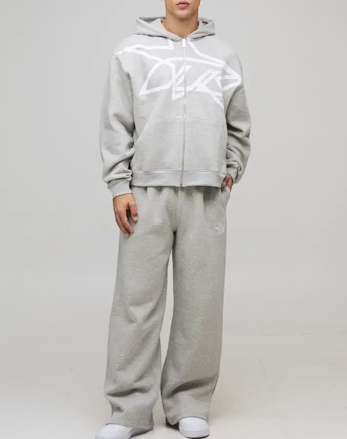 Custom zip-up tracksuits for private label brands