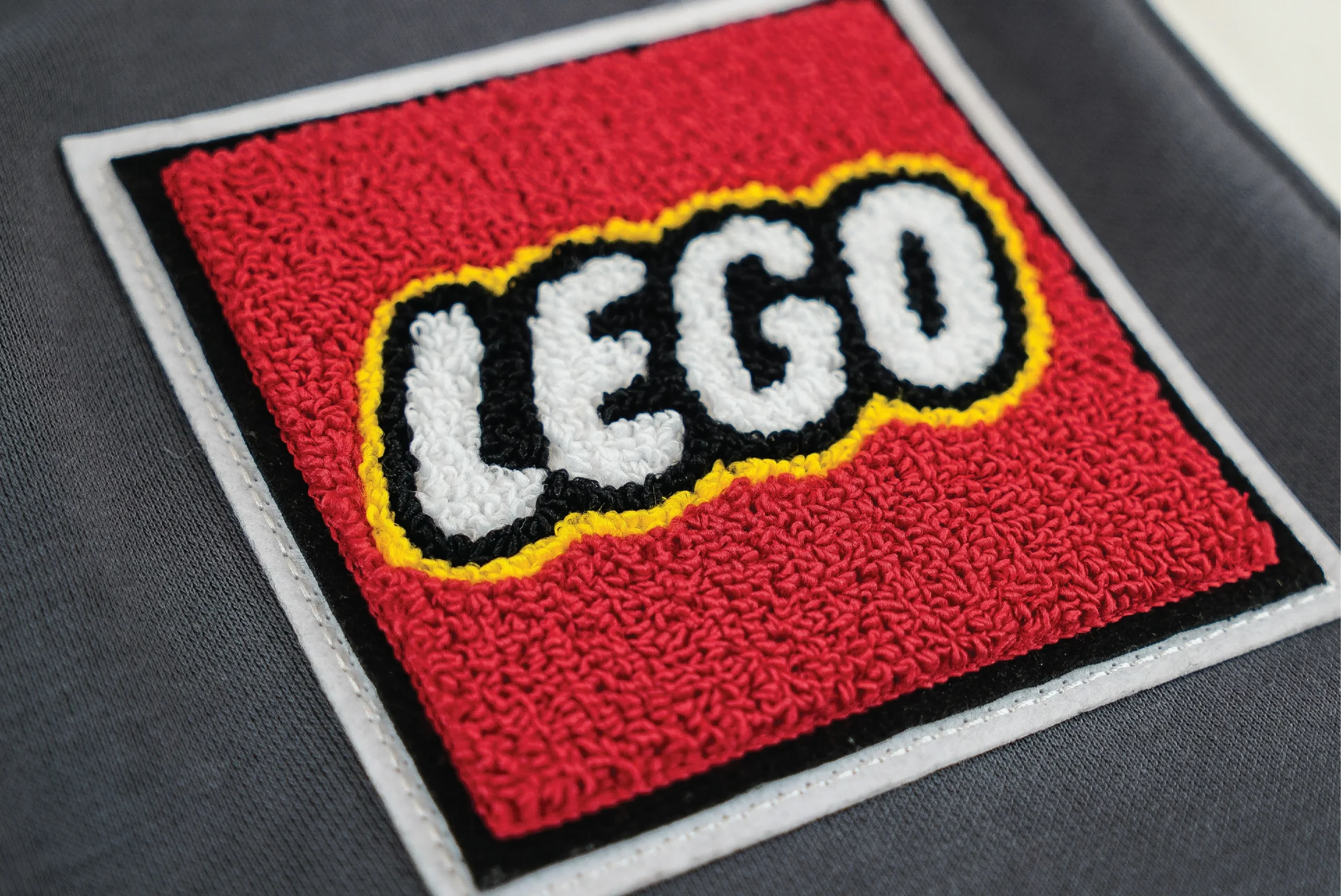 Custom chenille patches for varsity jackets and streetwear outerwear