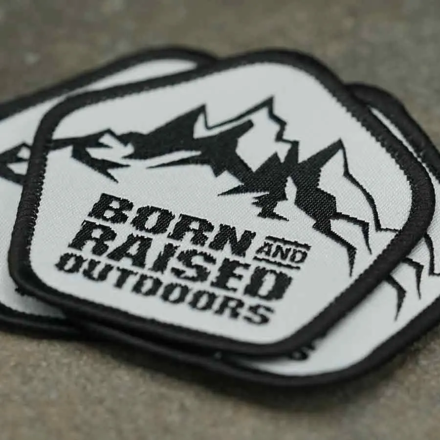 Woven patches for private label apparel branding