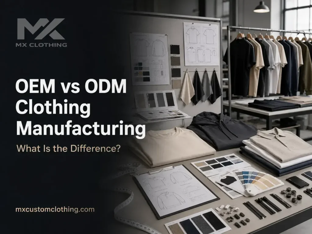 OEM vs ODM clothing manufacturing