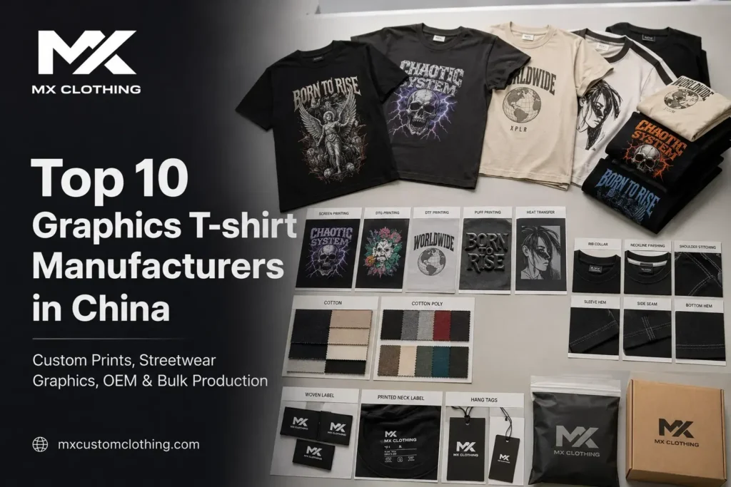 Top 10 Graphics T-shirt Manufacturers in China