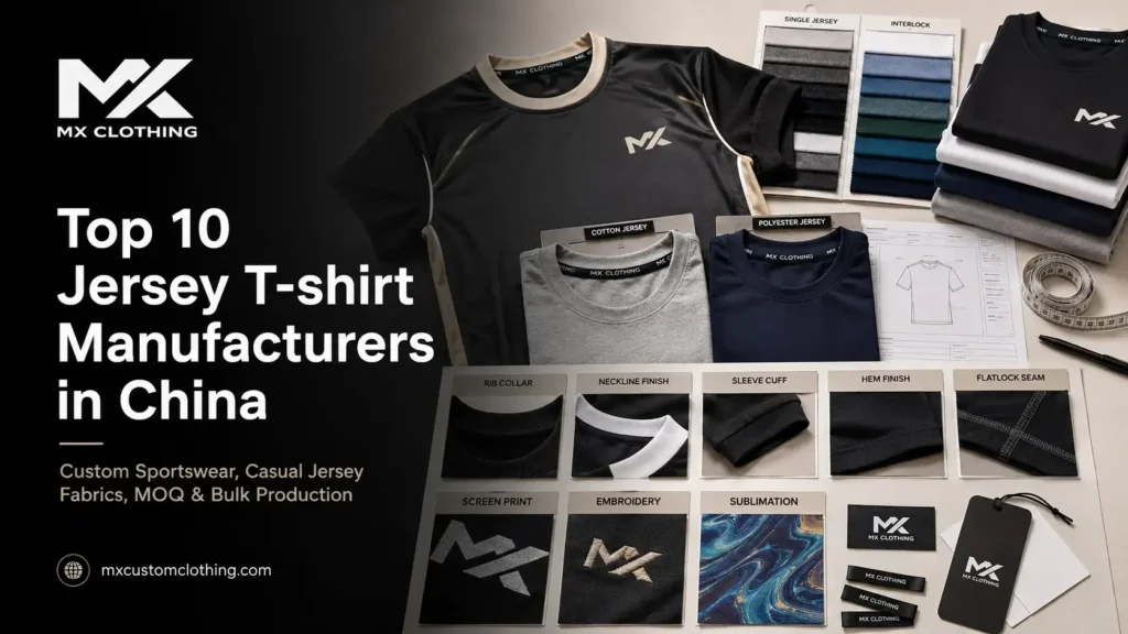 jersey T-shirt manufacturers
