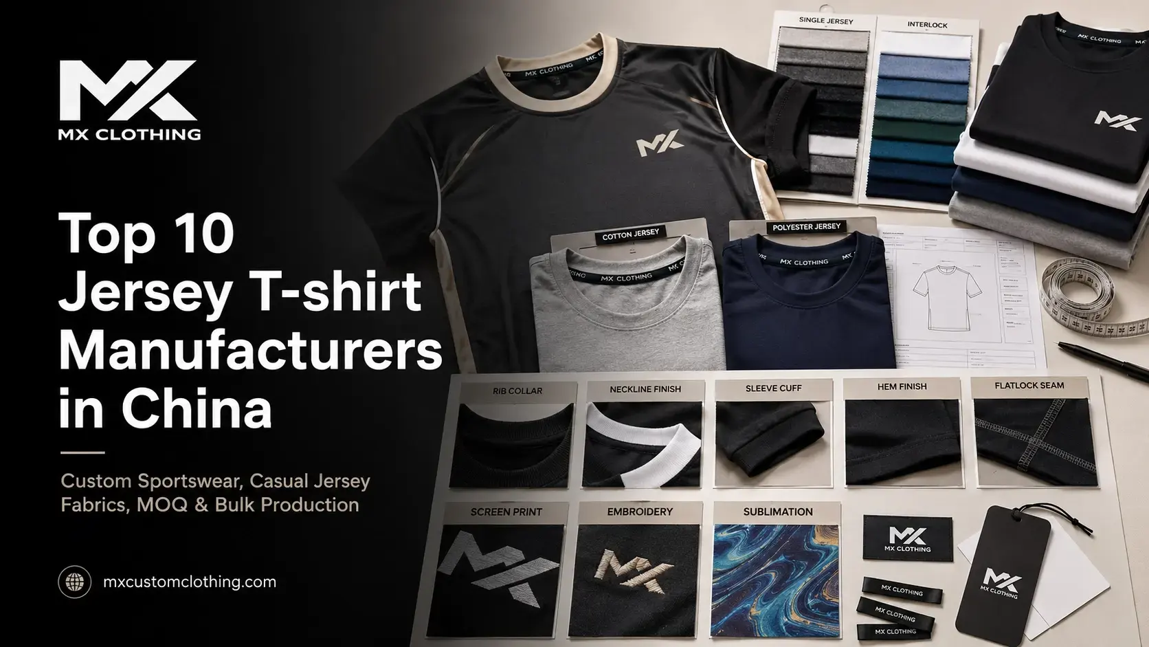 jersey T-shirt manufacturers