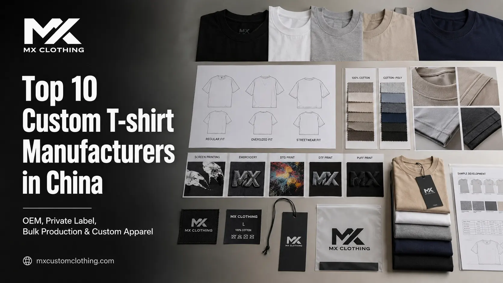 Top 10 Custom T-shirt Manufacturers