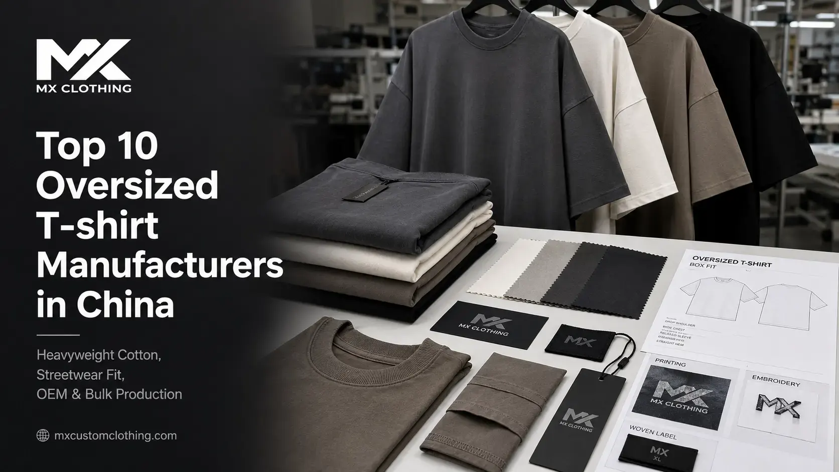Oversized T-shirt Manufacturers in China