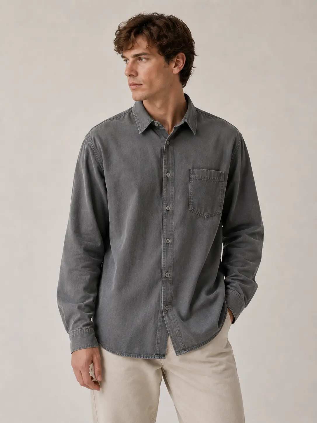 Armhole fit detail and sleeve movement for long sleeve shirt development
