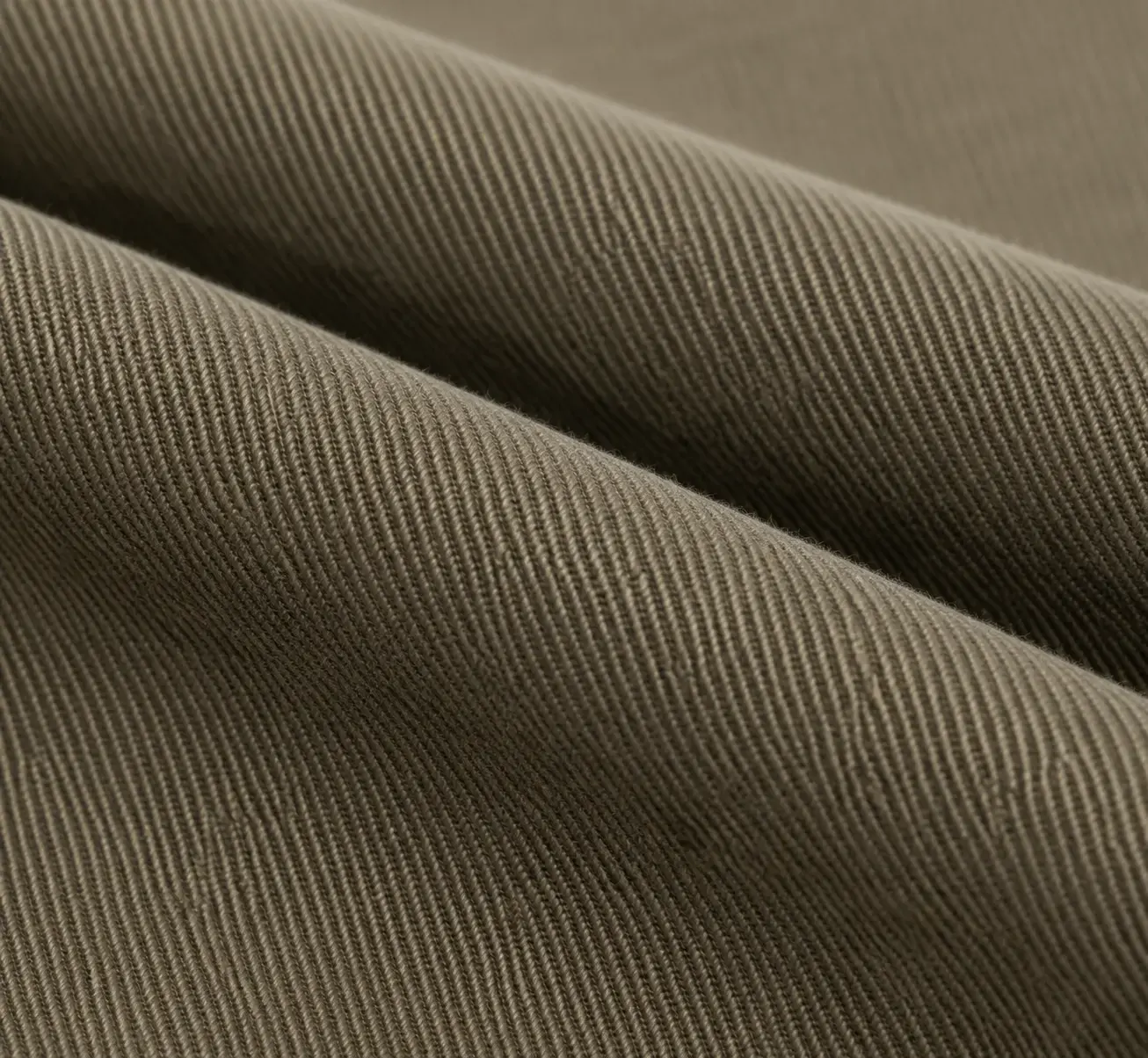 Cotton twill fabric detail for custom cargo pants