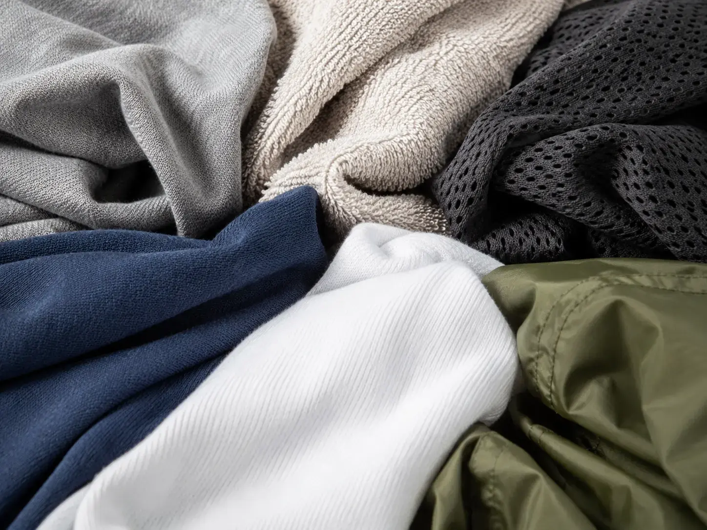Fabric texture options for custom short sets