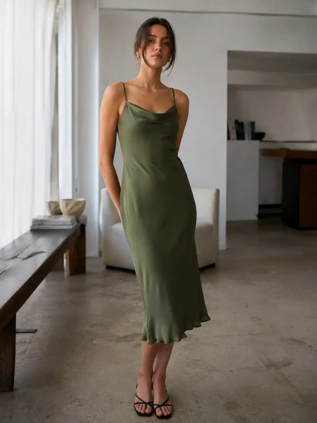 Custom slip dresses for fashion and private label brands